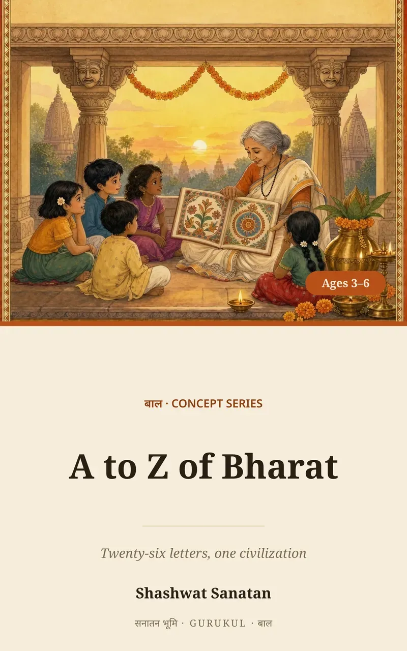 Cover of A to Z of Bharat